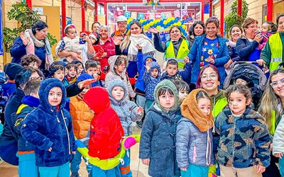 Jardín Infantil Pasitos del Futuro realizó exitoso simulacro de fuga de gas e incendio estructural