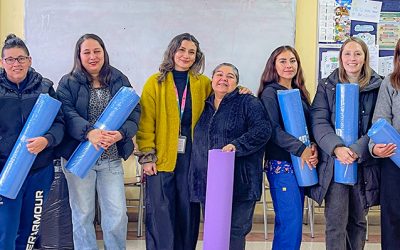 Departamento de Educación de Penco fortalece el bienestar emocional de asistentes de la educación del Liceo Ríos de Chile